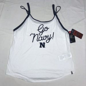 Under Armour Women’s Size XL White/Blue Tank Top